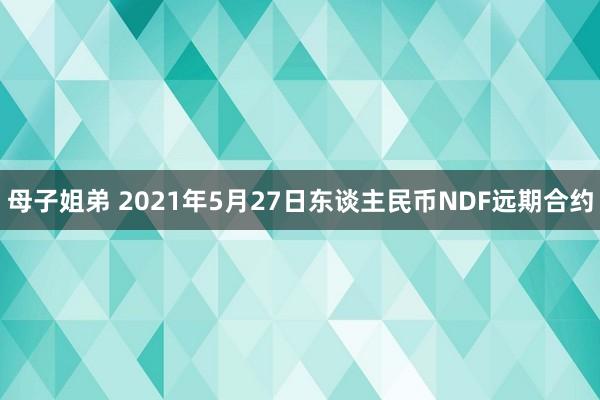 母子姐弟 2021年5月27日东谈主民币NDF远期合约