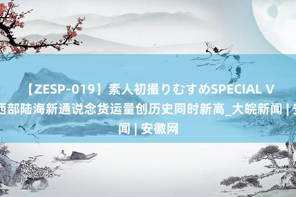 【ZESP-019】素人初撮りむすめSPECIAL Vol.3 西部陆海新通说念货运量创历史同时新高_大皖新闻 | 安徽网