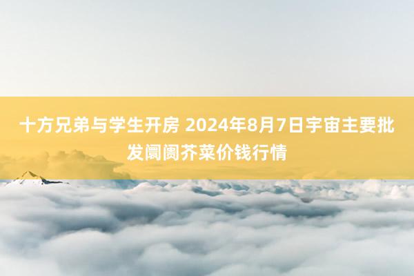 十方兄弟与学生开房 2024年8月7日宇宙主要批发阛阓芥菜价钱行情